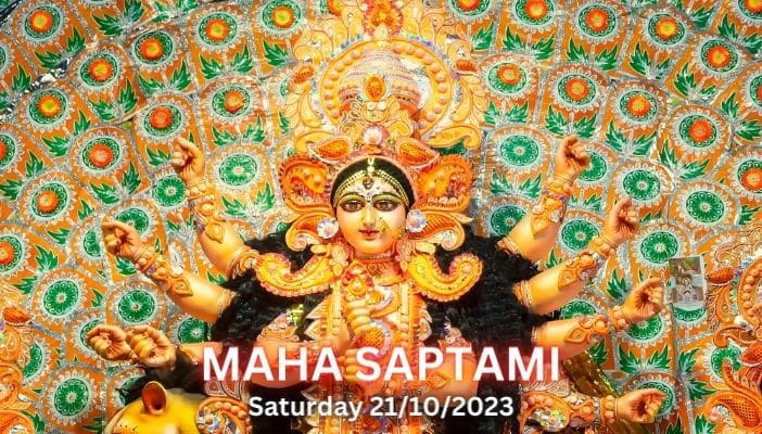 Maha Saptami date