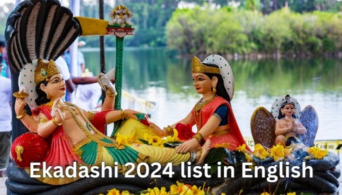 Ekadashi 2024 list in English